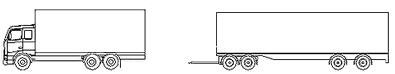 Beräkna placering av last på lastbil eller släpvagn